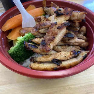 Teriyaki chicken bowl