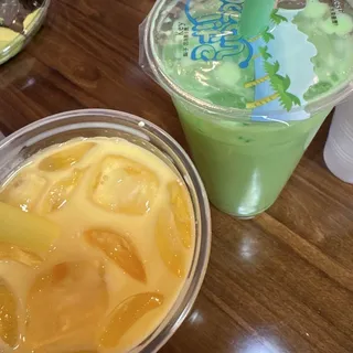 Honeydew Milk Tea