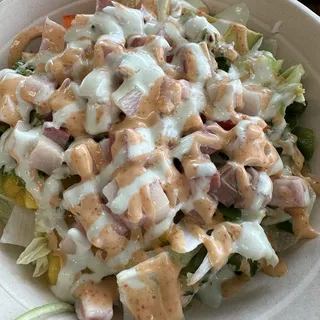 Mango Yellowtail Poke