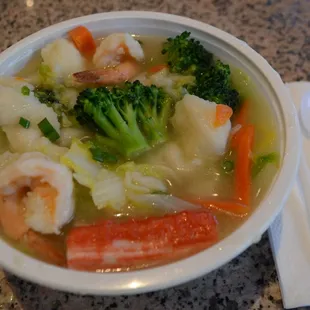 Seafood Noodle Soup
