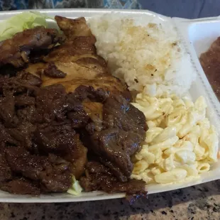 Hawaiian Barbecue Mix Plate