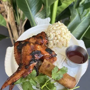 Huli Huli Chicken Wings Plate