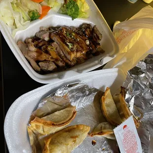 Teriyaki Chicken and dumplings