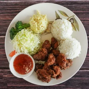 Mochiko Chicken Plate