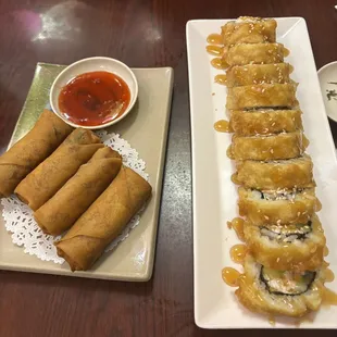 Tempura Rolls Salad