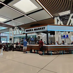 Located in Terminal 1 (Hawaiian Airlines Terminal)