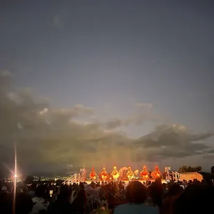 The view from Koa seating