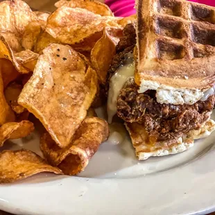 Chicken &amp; Waffles