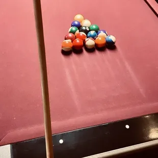 $2 per game or $5 x3 The house cues are for shit. BYOCue!