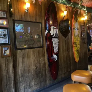 Surfboard decor