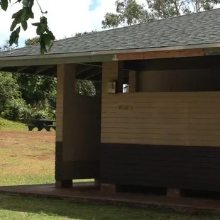 Restroom &amp; picnic pavilion