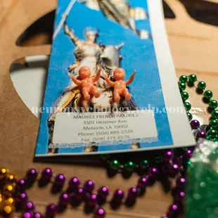 mardi gras beads and mardi gras beads