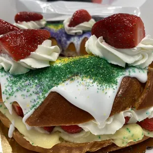 Ponchatoula king cake