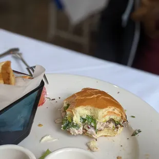 Red Curry Chicken Sandwich