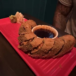 Crispy spicy tuna roll