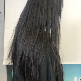 Before cut and color done by  Victoria