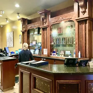 Front desk