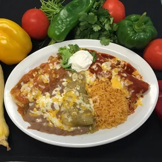 Enchiladas Bandera