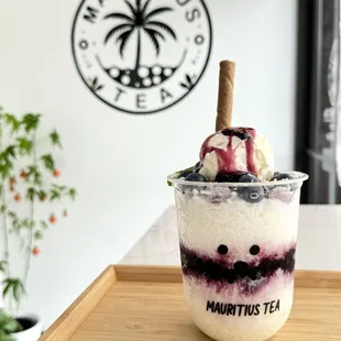 Blueberry Bingsoo