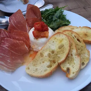 Burrata con Prosciutto