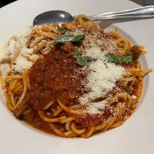 Spaghetti Pasta Bolognese
