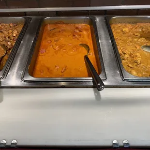 a variety of food items