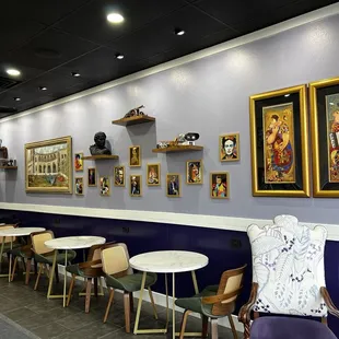sushi and sashimi, interior