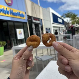 Cinnamon sugar donut