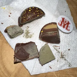 Bananas Foster truffle - moldy