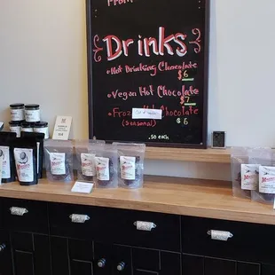 They have drinks too