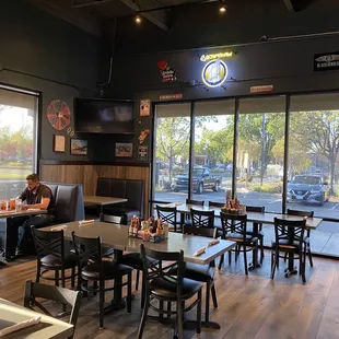 two people sitting at a table