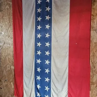 Saw this flag right when you walk in. I'm starting to second guess this