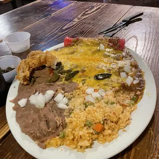 Enchilada Plate