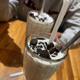 Cookies and cream shake