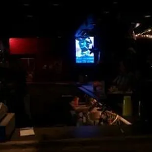 More than one bar area.