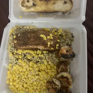 Food was thrown together an I was supposed to get mixed vegetables. It looks like slop