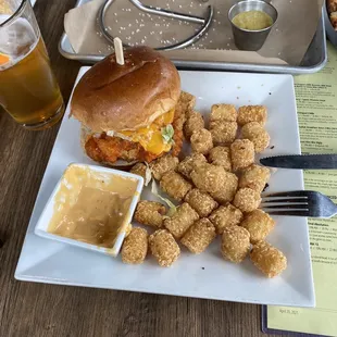 Buffalo chicken sandwich