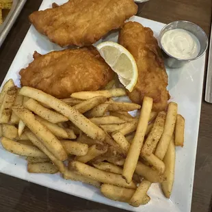 fish and chips, fish, seafood, food