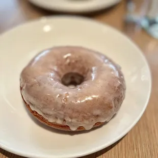 Brown butter brioche donut