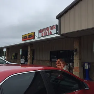 More signs showing the restaurants inside