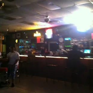 a man sitting at a bar