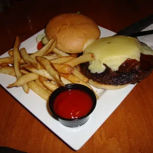 Sweet and Spicy Whiskey Burger