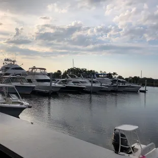 View from our table!