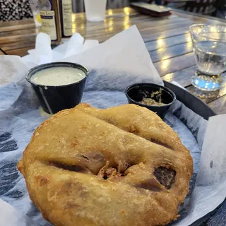 Beer Battered Pretzel