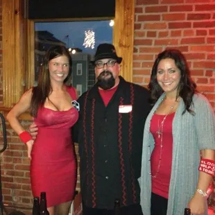 Enjoying the yelp event
