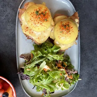 Maine Smoked Salmon Benedict