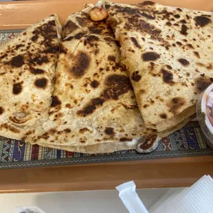 Gulf Shrimp Quesadillas