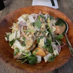 Burmese Ginger & Melon Salad