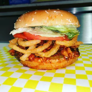 The big bbq burger