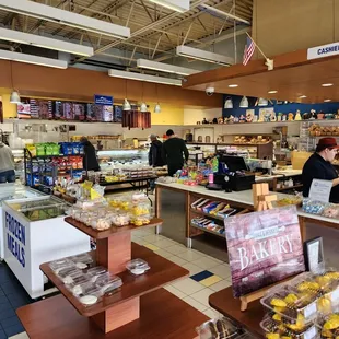 customers at the counter